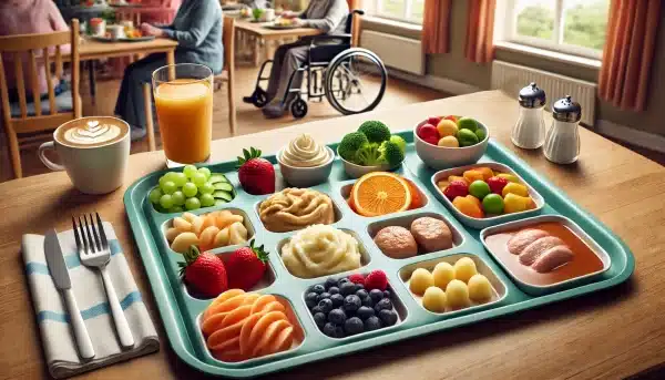 corrélation entre dénutrition, santé bucco-dentaire en EHPAD 6 Repas équilibré en EHPAD