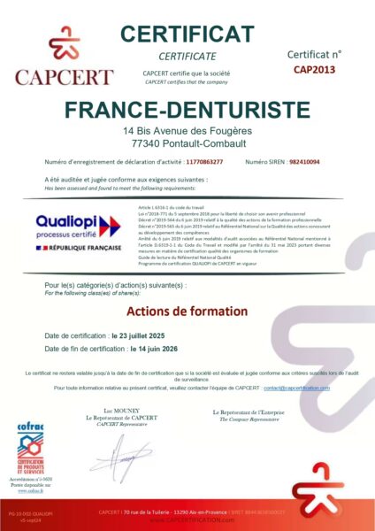 Certification qualiopi, la qualité de formation
