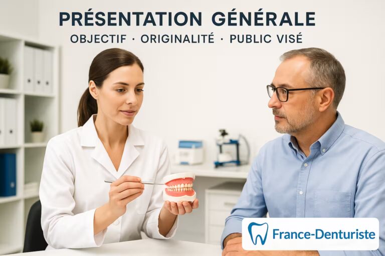 présentation générale de la formation de denturiste